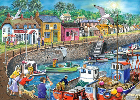 Artwork: Seagull View – 250 Piece Jigsaw Puzzle (House of Puzzles)