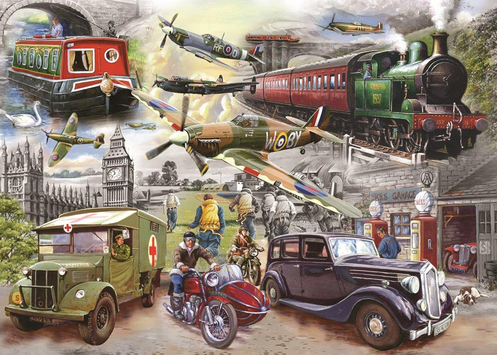Artwork: Fading Memories – 1000 Piece Jigsaw Puzzle (House of Puzzles)
