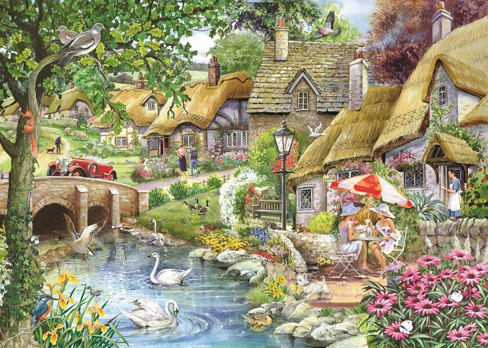 Artwork: Morning Coffee – 1000 Piece Jigsaw Puzzle (House of Puzzles)