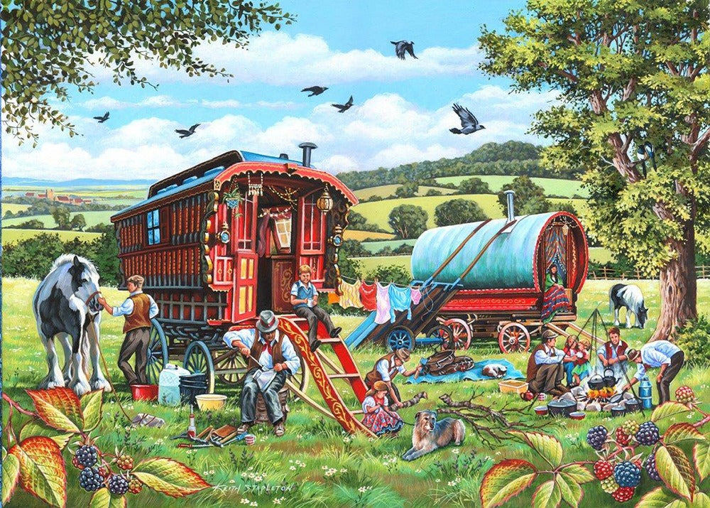Artwork: Pedlar Man – 1000 Piece Jigsaw Puzzle (House of Puzzles)