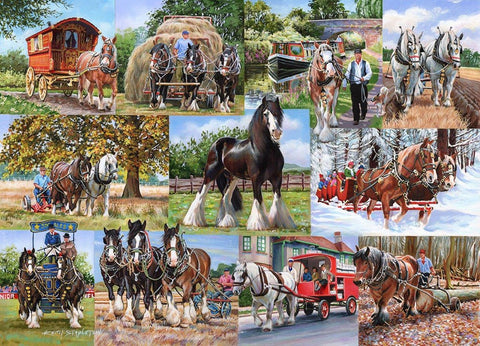 Artwork: The Heavy Mob – 1000 Piece Jigsaw Puzzle (House of Puzzles)