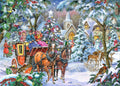 Artwork: Coach Party – 1000 Piece Jigsaw Puzzle (House of Puzzles)