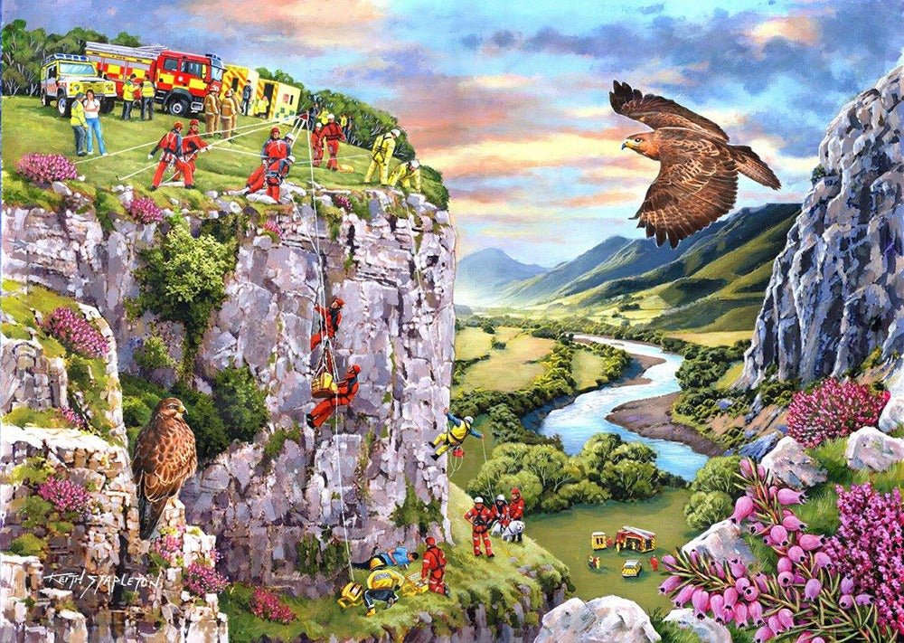 Artwork: Everyday Heroes – 1000 Piece Jigsaw Puzzle (House of Puzzles)