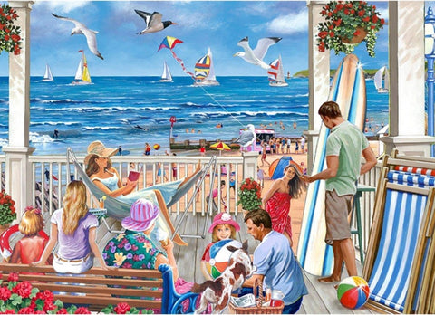 Artwork: All On Deck – 1000 Piece Jigsaw Puzzle (House of Puzzles)