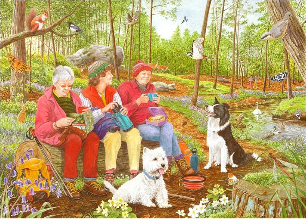 Artwork: Time For a Cuppa – 1000 Piece Jigsaw Puzzle (House of Puzzles)