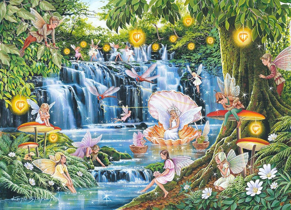 Artwork: Faerie Lights – 500 XL Piece Jigsaw Puzzle (House of Puzzles)