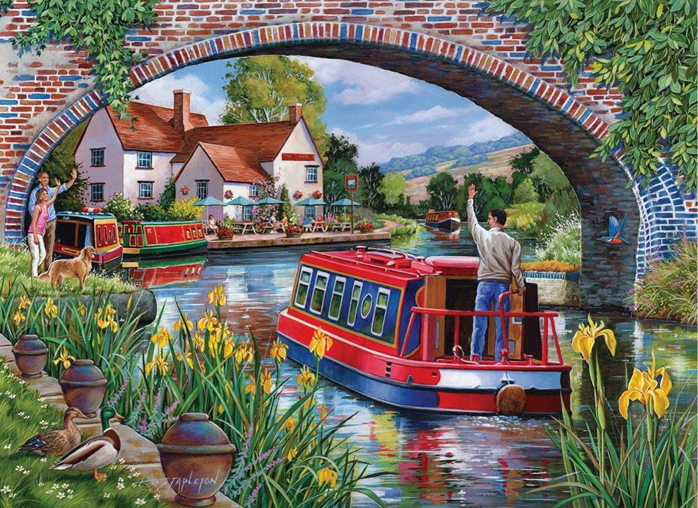 Artwork: Over & Under – 500 XL Piece Jigsaw Puzzle (House of Puzzles)
