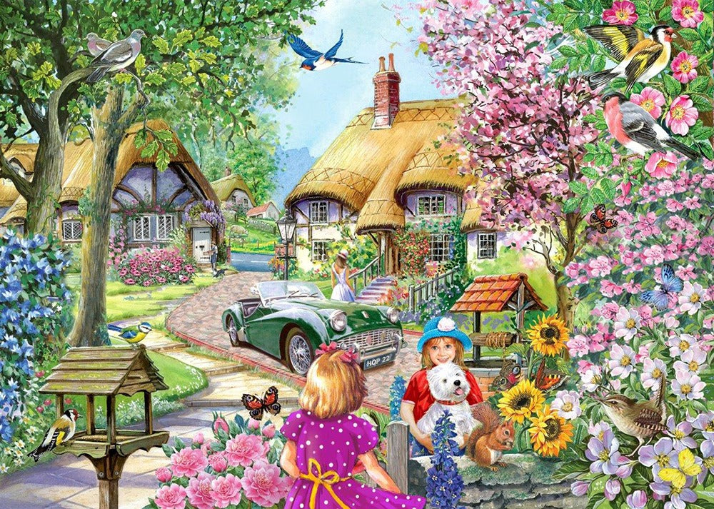Artwork: Best Friends – 500 XL Piece Jigsaw Puzzle (House of Puzzles)