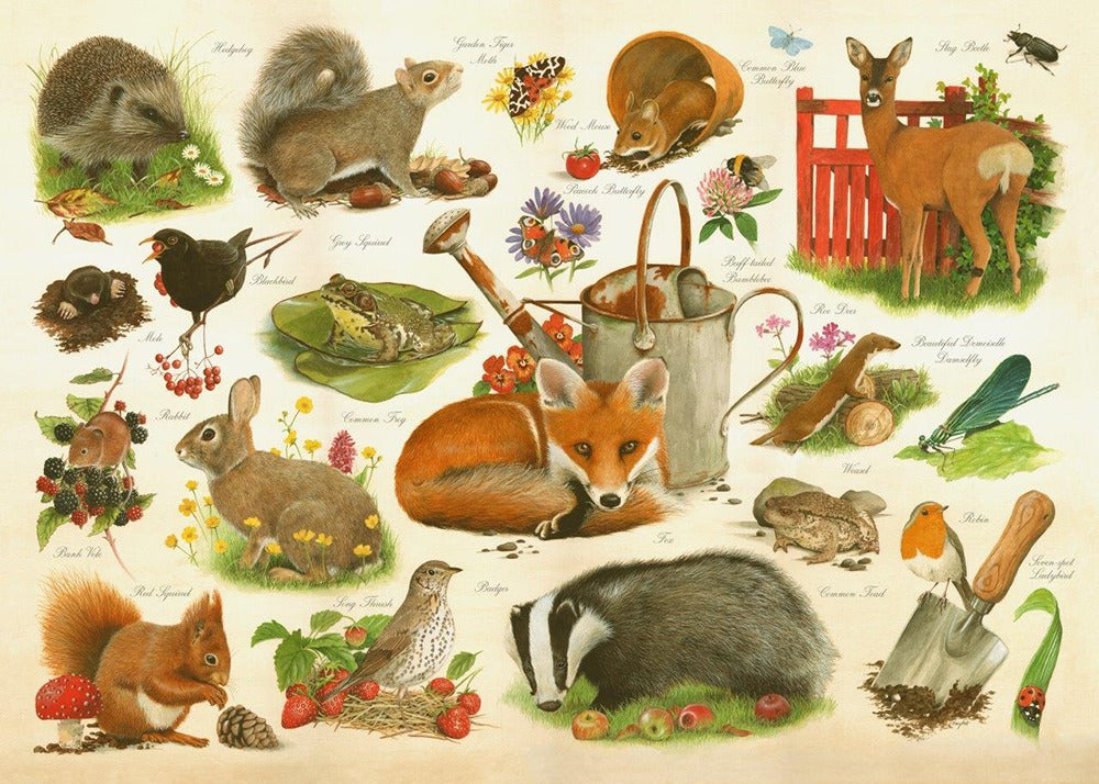 Artwork: Are You In My Garden – 1000 Piece Jigsaw Puzzle (House of Puzzles)