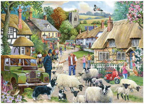 Artwork: Where Are Ewe Going by Robert Barry - 1000 Piece Jigsaw Puzzle (House of Puzzles)