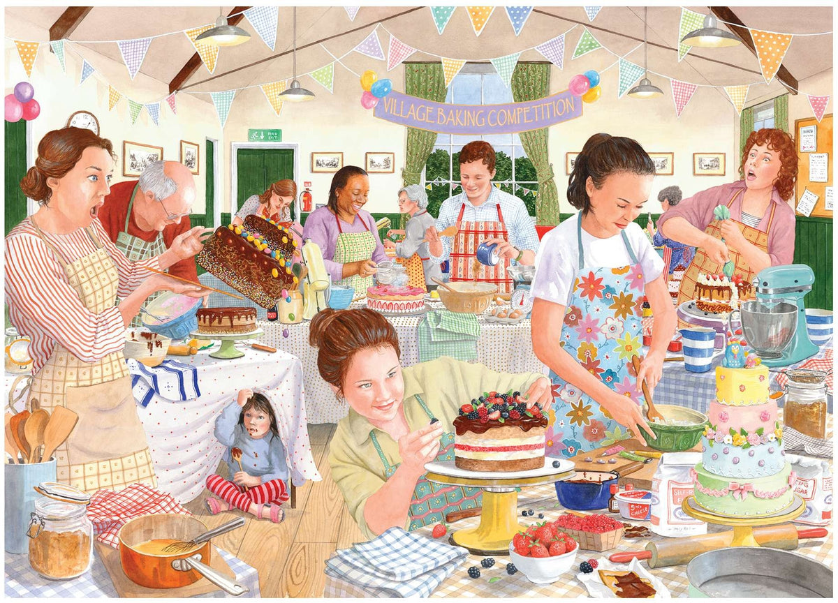Artwork: Baking Stars by Tracy Hall - 500 Piece Jigsaw Puzzle (House of Puzzles)