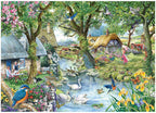Artwork: Kingfisher Cottage by Robert Barry - 1000 Piece Jigsaw Puzzle (House of Puzzles)