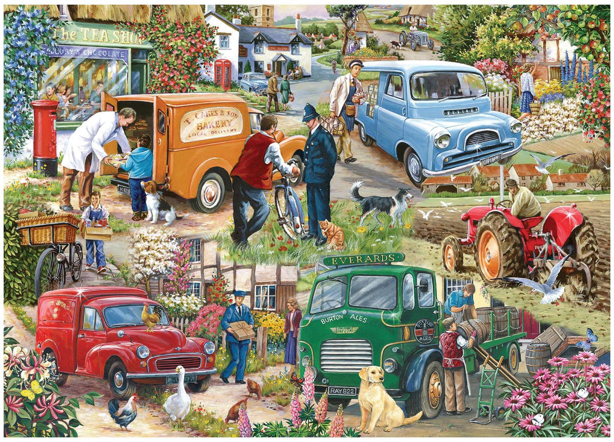 Artwork: Whistle While You Work by Robert Barry - 500 Piece Jigsaw Puzzle (House of Puzzles)