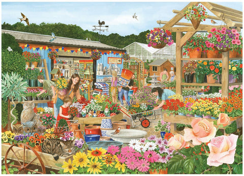 Artwork: Everything for the Garden by Tracy Hall - 1000 Piece Jigsaw Puzzle (House of Puzzles)