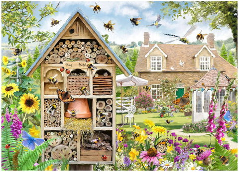 Artwork: Bee Hotel by Richard Macneil - 1000 Piece Jigsaw Puzzle (House of Puzzles)