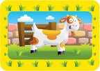 Artwork, puzzle 7 of 9: Ravensburger Farmyard Friends 9x 2pc Shaped Jigsaw Puzzles
