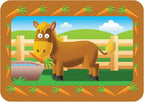 Artwork, puzzle 6 of 9: Ravensburger Farmyard Friends 9x 2pc Shaped Jigsaw Puzzles