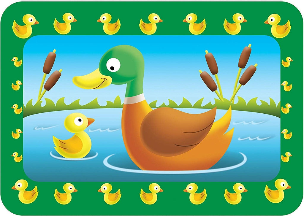 Artwork, puzzle 5 of 9: Ravensburger Farmyard Friends 9x 2pc Shaped Jigsaw Puzzles