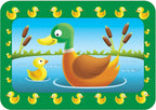 Artwork, puzzle 5 of 9: Ravensburger Farmyard Friends 9x 2pc Shaped Jigsaw Puzzles