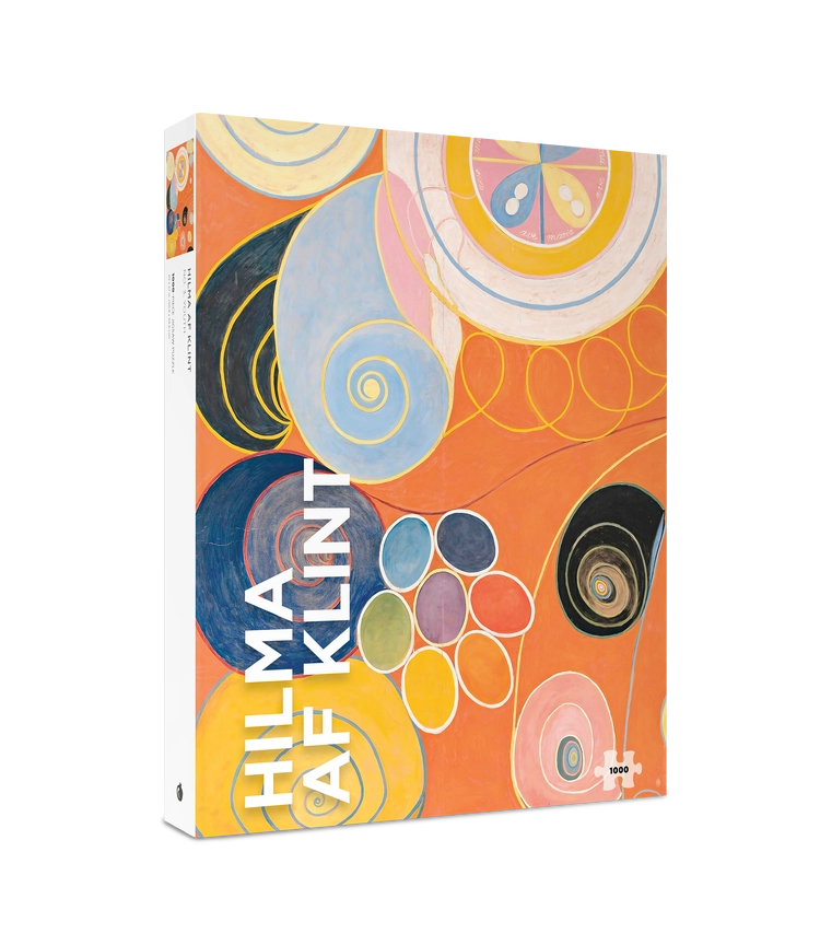No.3 Youth by Hilma af Klint - 1000 Piece Jigsaw Puzzle (Pomegranate)