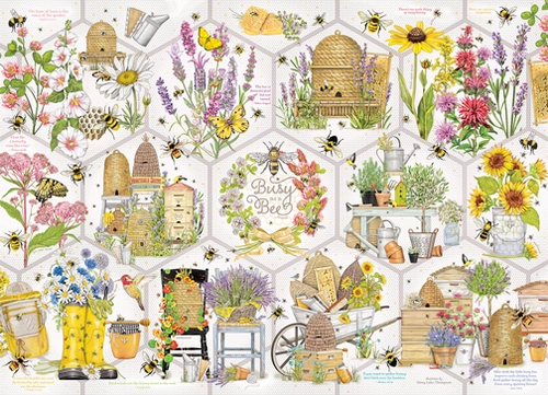 Busy As A Bee - 500 Piece Cobble Hill Jigsaw Puzzle (Cobble Hill)