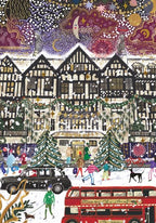 Christmas in London by  Emma Frances Grant – 3 x 500 Piece Jigsaw Puzzles (Gibsons)