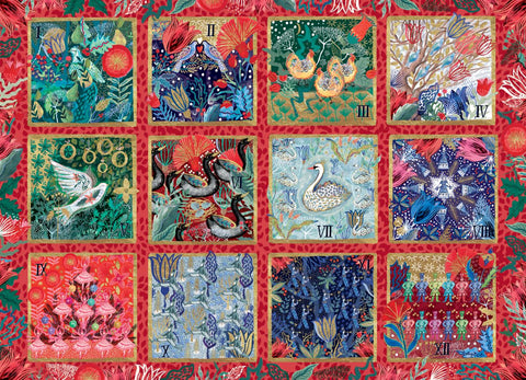 12 Days of Christmas – 1000 Piece Jigsaw Puzzle (Gibsons)