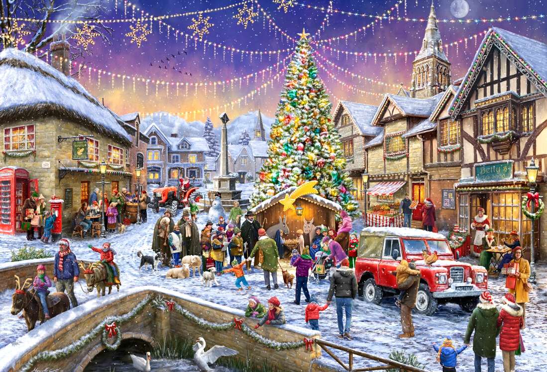Christmas Spirit (limited edition) – 1000 Piece Jigsaw Puzzle (Gibsons)
