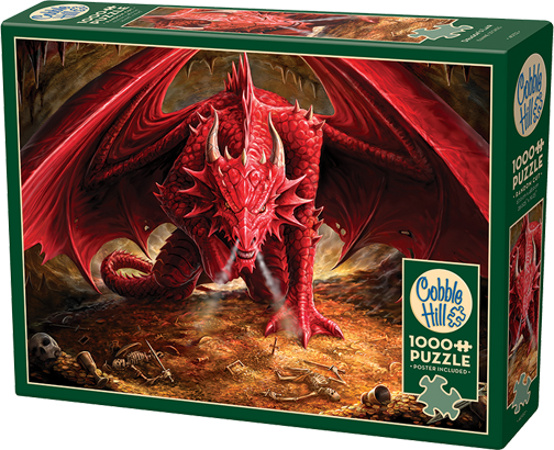 Dragon's Lair – 1000 Piece Jigsaw Puzzle (Cobble Hill)