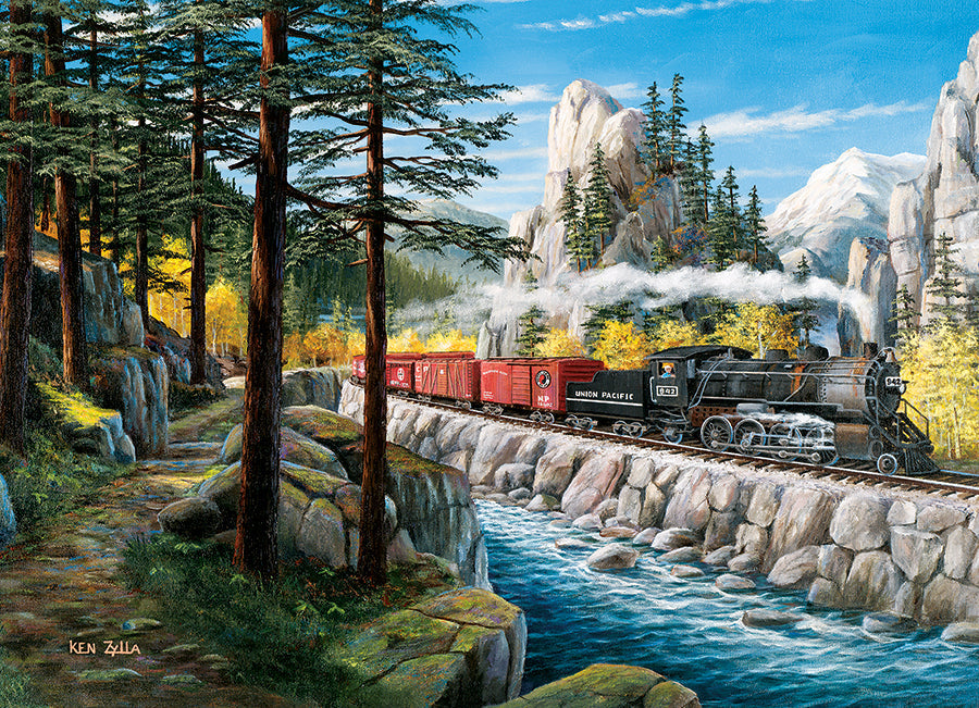Artwork: Rounding the Horn – 1000 Piece Jigsaw Puzzle (Cobble Hill)
