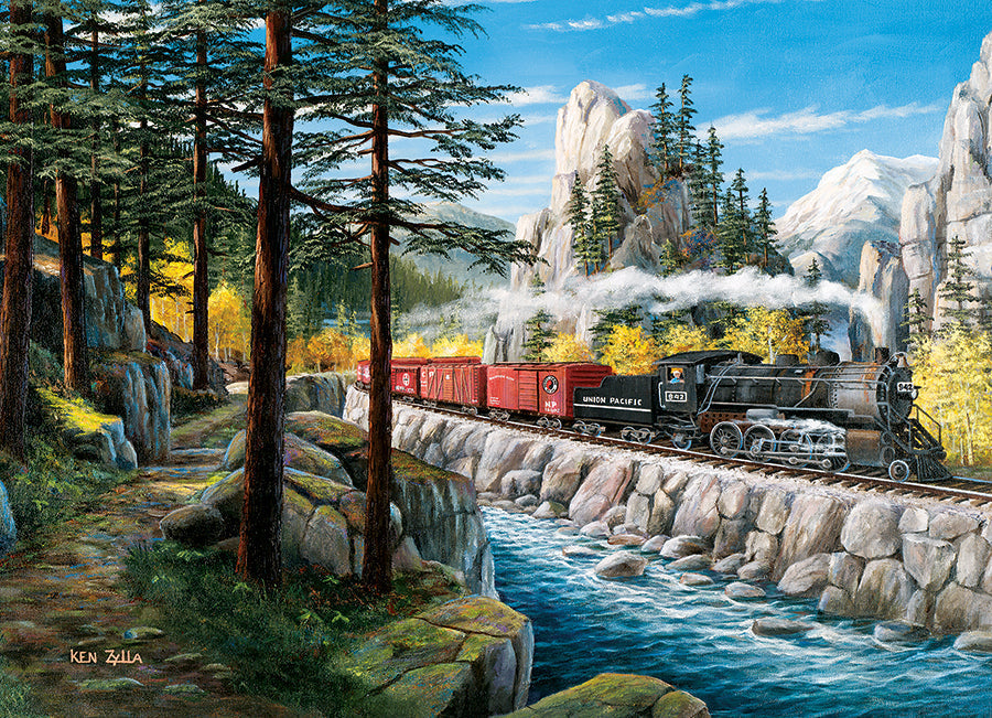 Artwork: Rounding the Horn – 1000 Piece Jigsaw Puzzle (Cobble Hill)