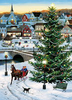 Artwork: Village Tree - 1000 Piece Jigsaw Puzzle (Cobble Hill)