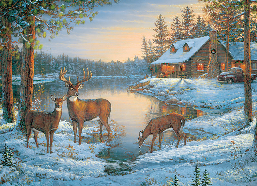 Artwork: A Quiet Place – 1000 Piece Jigsaw Puzzle (Cobble Hill)