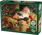 Santa's Quiet Time – 1000 Piece Jigsaw Puzzle (Cobble Hill)