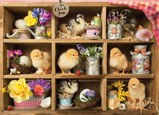 Chick Inn – 1000 Piece Jigsaw Puzzle (Cobble Hill)