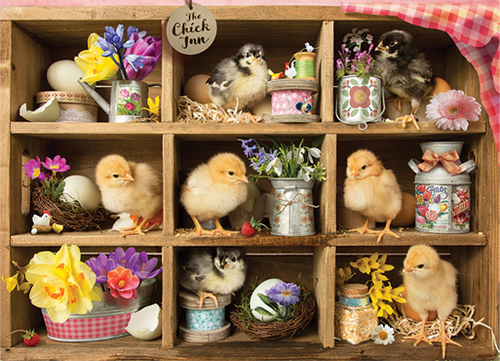 Chick Inn – 1000 Piece Jigsaw Puzzle (Cobble Hill)