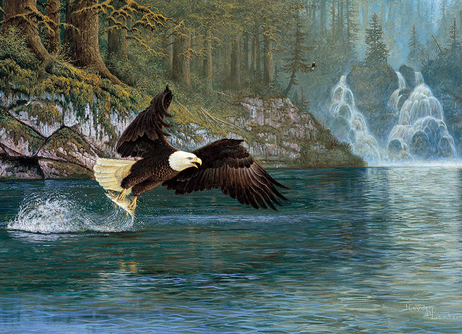 Artwork: Fly Fishing – 1000 Piece Jigsaw Puzzle (Cobble Hill)