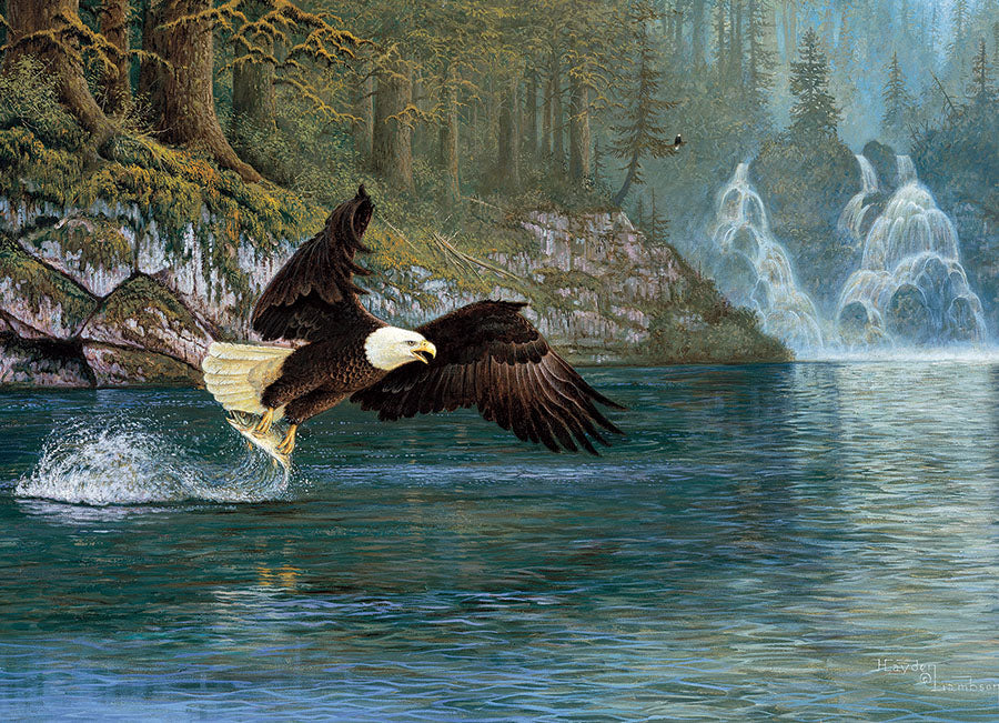 Artwork: Fly Fishing – 1000 Piece Jigsaw Puzzle (Cobble Hill)