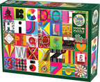 Found Alphabet – 1000 Piece Jigsaw Puzzle (Cobble Hill)