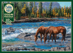 Box, straight on: On The Rocks – 1000 Piece Jigsaw Puzzle (Cobble Hill)
