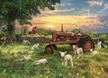 Artwork: Field at Sunrise – 1000 Piece Jigsaw Puzzle (Cobble Hill)