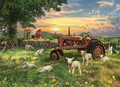 Field at Sunrise – 1000 Piece Jigsaw Puzzle (Cobble Hill)