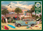 Box, straight on: Surf Shack – 1000 Piece Jigsaw Puzzle (Cobble Hill)