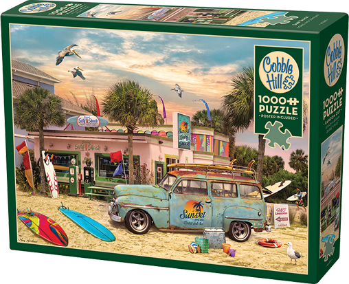 Surf Shack – 1000 Piece Jigsaw Puzzle (Cobble Hill)