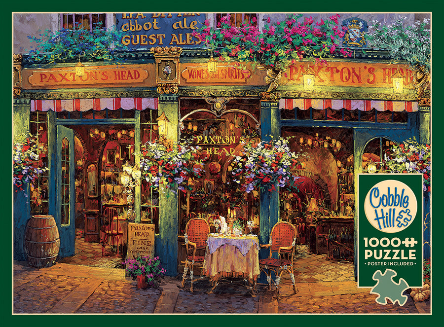 Box, straight on: Rendezvous in London – 1000 Piece Jigsaw Puzzle (Cobble Hill)