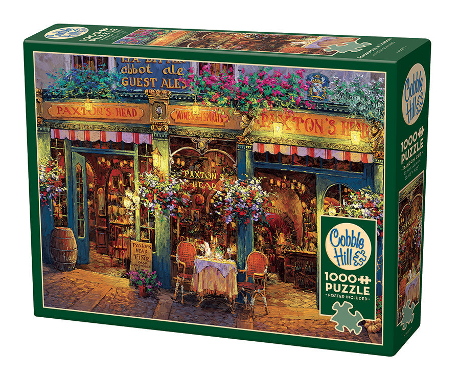 Box, turned left: Rendezvous in London – 1000 Piece Jigsaw Puzzle (Cobble Hill)