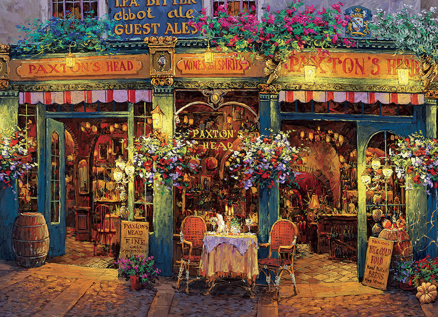 Artwork: Rendezvous in London – 1000 Piece Jigsaw Puzzle (Cobble Hill)