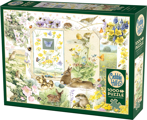Nature Journal: Spring – 1000 Piece Jigsaw Puzzle (Cobble Hill)