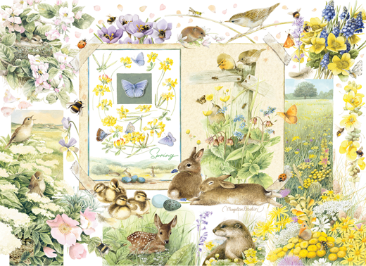 Nature Journal: Spring – 1000 Piece Jigsaw Puzzle (Cobble Hill)