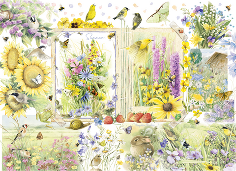 Nature Journal: Summer – 1000 Piece Jigsaw Puzzle (Cobble Hill)
